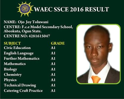 WAEC SSCE excellence